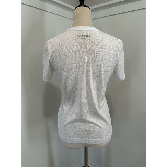 Zadig & Voltaire Wassa Burn V Neck Tshirt Size XS - Picture 2 of 3